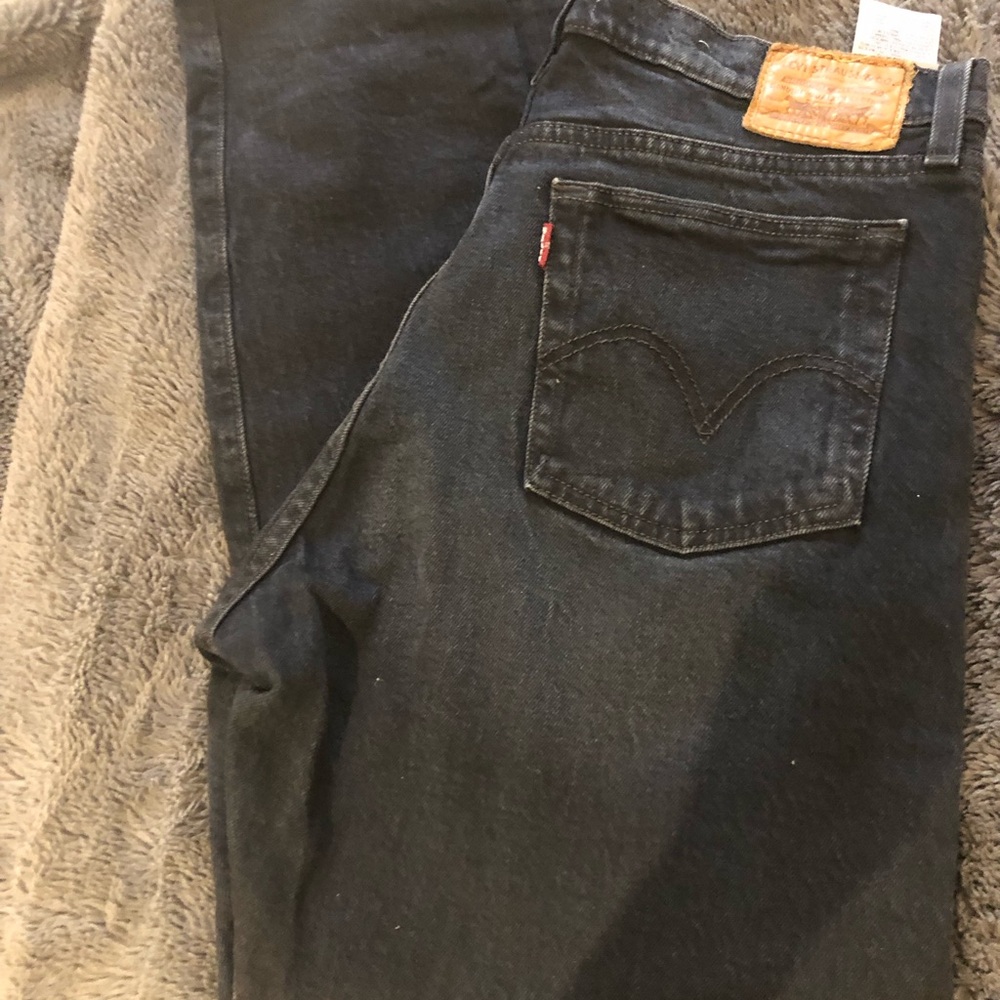 Levi black Jeans ( wedgie style)